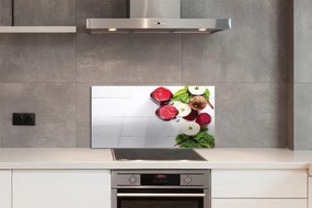 Szklany Panel Zdrowy Koktajl Buraczano-Jabłkowy