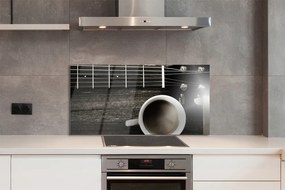 Szklany Panel Melodia i Aromat Kawy