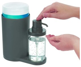 Szary zestaw do mycia rąk iDesign Clean