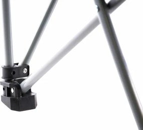 Krzesło turystyczne wędkarskie DIVERO składane ciemnozielone