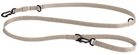 Beżowa smycz przepinana długość 200 cm Modena Greige 20 mm – MiaCara