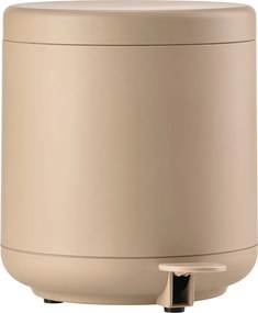Beżowy kosz na śmieci z pedałem 4 l Ume – Zone