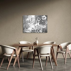 Obraz na szkle - Romantyczny ogród (70x50 cm)