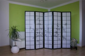 Przegroda pokojowa 179 cm Czarna