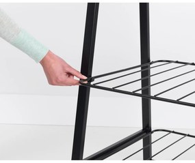 Czarny stalowy stojak na ubrania Linn – Brabantia