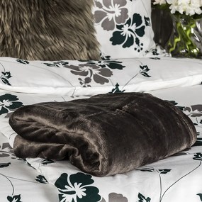 JAHU Koc Light sleep New ciemnoszary, 150 x 200 cm