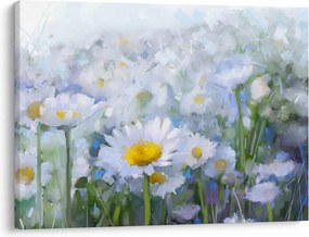 Obraz - W stokrotkach (70x50 cm)