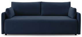 Ciemnoniebieska rozkładana sofa 211 cm Marcel – Bobochic Paris