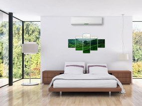Obraz - Plantacje herbaty w Malezji (125x70 cm)