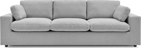 Jasnoszara sofa 250 cm Belair – Bobochic Paris