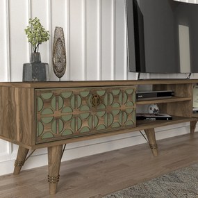 Stolik pod telewizor Valente Walnut