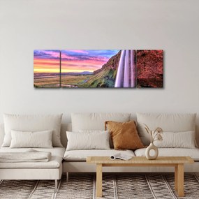 Obraz - Wodospad Seljalandsfoss (170x50 cm)