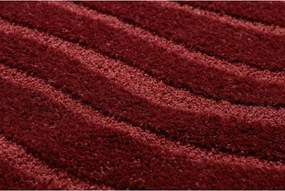 Bordowy dywan 160x230 cm Pebble – ESTE