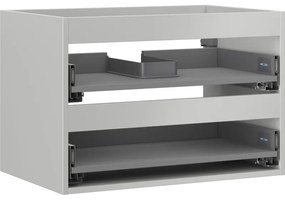 Mexen Box-A korpus szafki podumywalkowej 70 cm, 2 szuflady, szary mat - 91AX0-0700-470-2-62