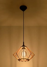 Drewniana lampa wisząca w stylu boho - EX519 Mobis 6X