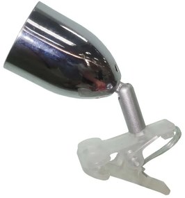 Chromowana lampka na biurko LED K317-Basani