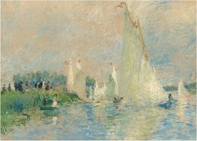 Obraz - Auguste Renoir, Regatta at Argenteuil, reprodukcje (70x50 cm)