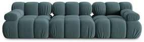 Morska aksamitna sofa 282 cm Bellis – Micadoni Home