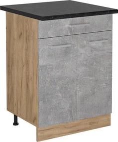 Szafka dolna do kuchni beton 60x60x81.6 r-line
