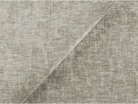 Beżowy rozkładany narożnik z tkaniny szenilowej (lewostronny/z szezlongiem) Kuki – Makamii