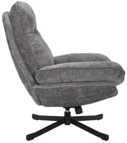 Fotel do salonu HARPER szary obracany SIGNAL