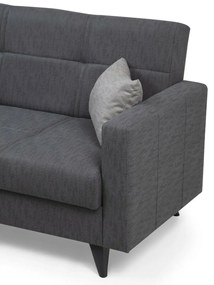 Sofa Polya ciemnoszara
