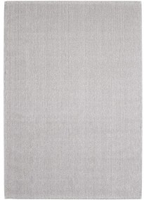 Dywan Nowoczesny Loom Srebrny 80 cm x 250 cm Premium 100% Polipropylen