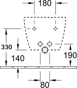 Bidet wiszący na ścianie BH101