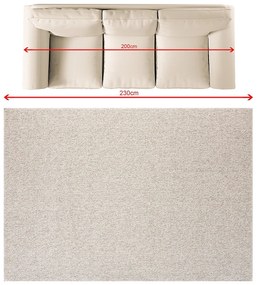 Dywan Neutral 160x230 cm