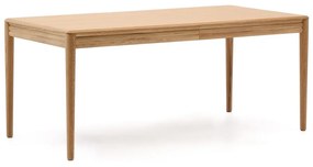 Rozkładany stół z dodatkowym blatem w dekorze dębu 90x160 cm Lenon – Kave Home