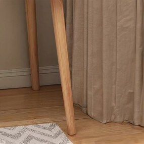 Biała toaletka z lustrem, 80x40x120 cm – nowoczesny mebel do sypialni lub łazienki