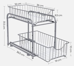 Funkcjonalny organizer kuchenny C9-F28