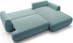 Szaroniebieski narożnik w stylu nowoczesnym T6-M07