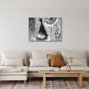 Obraz - Malarstwo afrykańskie (70x50 cm)