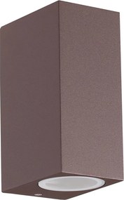 Ideal Lux - Zewnętrzny kinkiet UP 2xG9/15W/230V IP44 brązowy