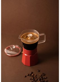 Czerwona kawiarka ze stali nierdzewnej 0,29 l La Cafetiere Verona – Kitchen Craft