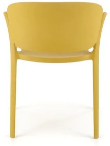 Krzesło K491 musztardowe HALMAR