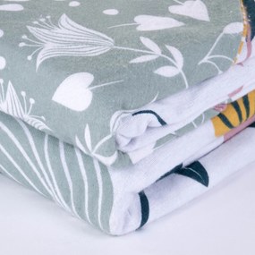 Pościel flanelowa COO, dwustronna, 220 x 240 cm