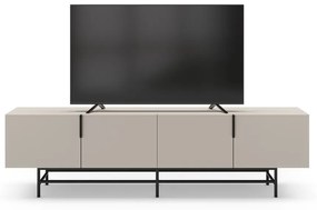 Kremowa szafka pod TV 200x63,5 cm Eldia – Marckeric