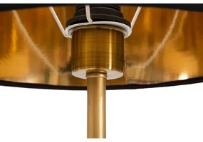 Czarna lampa stołowa Mauro Ferretti Parrots