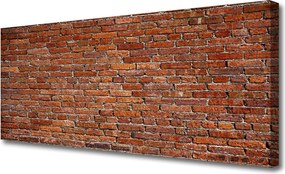 Obraz canvas Industrialny Mur Ceglany