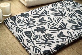 Dywanik do łazienki Dywanik do łazienki Rośliny Abstrakcja