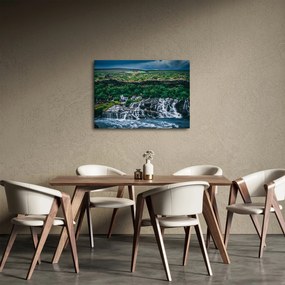 Obraz wodospadów w przyrodzie (70x50 cm)