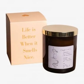 Świeca Zapachowa 200 G Kolekcja Zodiak Biała & Capricorn - Sklum