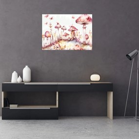 Obraz - Różowa wróżka (70x50 cm)