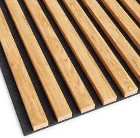 Akustyczne panele lamelowe 2 szt. dąb naturalny H5-H79