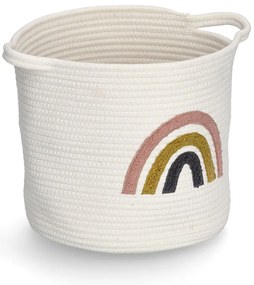 Kosz do przechowywania z plecionki RAINBOW, Ø 32 cm