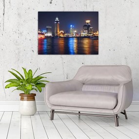 Obraz - Refleksy nocy (70x50 cm)