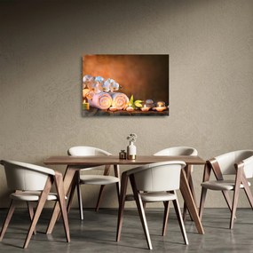 Obraz na szkle - Relaks i spa (70x50 cm)