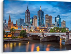 Obraz miasta Melbourne (70x50 cm)